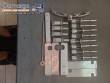 Erli rotary liquid filling machine with 4 pistons, 14,400 units per hour.
