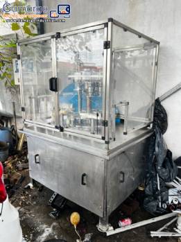 Rotary filling machine with 8 stainless steel nozzles, 316L, Brasholanda