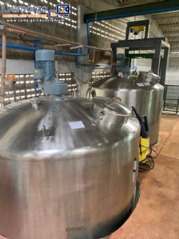 Reactor tank 5,000 L RDS Inox