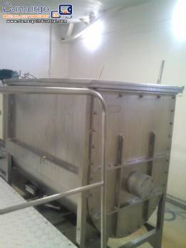 Ribbon Blender stainless steel 400 L