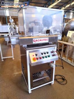 Cacautec tempering machine with coating machine