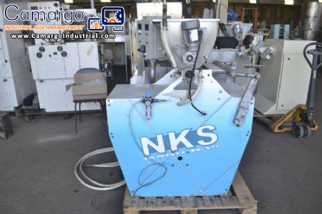 Chocolate batcher with 10 NKS nozzles