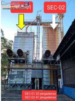 Grain drying tower dryer seeds agricultural products corn Kepler Weber