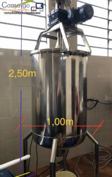 200 liter stainless steel mixing tank