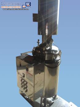 Pressure reactor for 200 liters in stainless steel