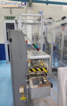 Automatic cellophane wrapping machine for cartons Multipack IMA
