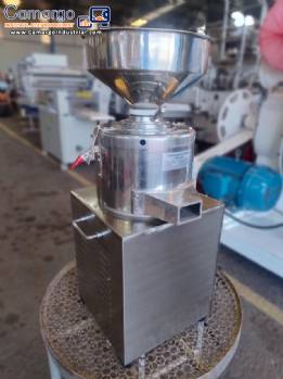 Stainless steel countertop colloidal mill for oilseed pastes (peanut, sesame, cashew, and almond) Horus HR-160L
