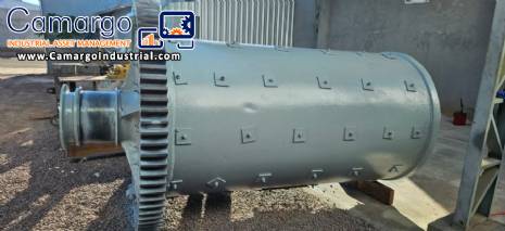 Denvver 2500 kg rotary ball mill