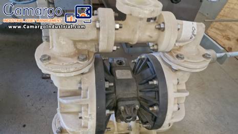 SANDPIPER pneumatic double diaphragm pump