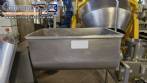 Seleto 210-liter stainless steel meat homogenizing paddle mixer