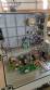 Automatic double-head labeling machine for cylindrical and flat bottles, Tudela, 3,000 labels per hour.