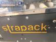 Adhesive tape case sealer with safety enclosure and door sensors Strapack