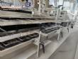 Fabrima Vertopac VP 120 vertical cartoner with medicine leaflet inserter