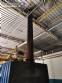 Gas-fired steam boiler with horizontal fire-tube burner Collins
