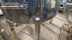Hermetic reactor jacketed tank in 316 stainless 2.800 L