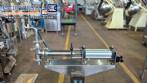 Semi-automatic filling machine for liquids