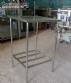 Stainless steel table 800 mm x 800 mm