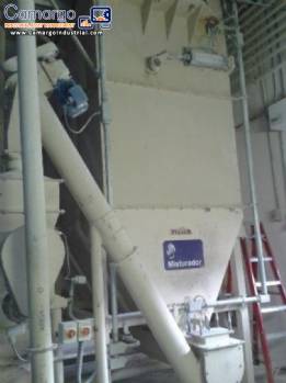 System for receipt storage and transport of flour Brasilos