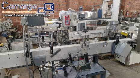 Automatic double head labeling machine for self-adhesive labels Bauch Campos