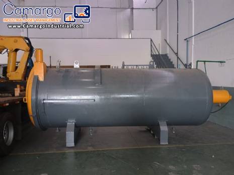 Horizontal autoclave for manufacturing automotive armored glass Ferlex