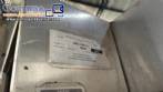 Programmable turbo oven in stainless steel, gas-powered.