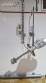 Stainless steel agitator, disperser, mixer, and homogenizer.
