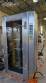 Programmable turbo oven in stainless steel, gas-powered.