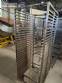 Programmable turbo oven in stainless steel, gas-powered.