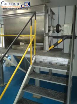 Mixer ribbon blender