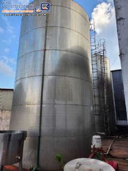 Stainless steel storage tank 120,000 liters Gagifresa