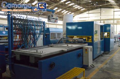 Double screw PVC extruder Bausano