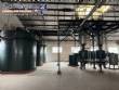 Glycerin distillery with tank, evaporator concentrator and filter thinks