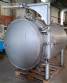 Stainless steel horizontal pressure vessel