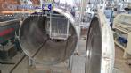 Stainless steel horizontal pressure vessel
