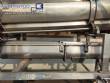 Rotary tube drum and stainless steel screw conveyor mixer for feed