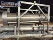 Rotary tube drum and stainless steel screw conveyor mixer for feed