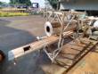 Rotary tube drum and stainless steel screw conveyor mixer for feed