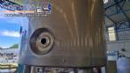 Stainless steel 304L jacketed mixing reactor tank, 5,000 liters, year 2020, Plurinox