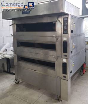 Stainless steel ballast oven Prtica