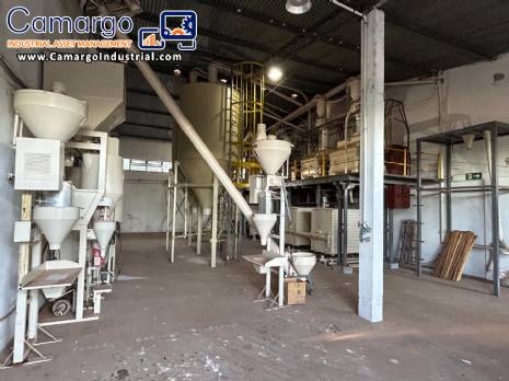 Complete line of corn mill grinding 2000 kg