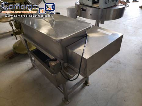 Mixer ribbon blender for powder products