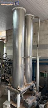 Carbonator 2 columns for carbonated beverages, beers, Metalúrgica Metalbras, 6,000 liters Carbonator 2 columns for carbonated beverages, beers, Metalúrgica Metalbras, 6,000 liters