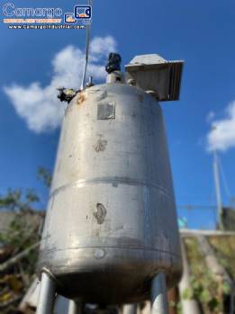 JEMP stainless steel mixing tank 6,500 liters JEMP stainless steel mixing tank 6,500 liters