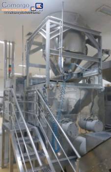 Kroma 1100 liter stainless steel mixing tank Kroma 1100 liter stainless steel mixing tank