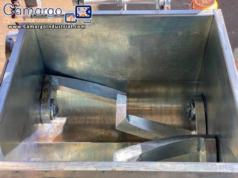 Sigma dough mixer coated in stainless 1.000 L Sigma dough mixer coated in stainless 1.000 L