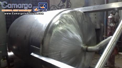 Stainless steel mixing tank 3000 L Stainless steel mixing tank 3000 L